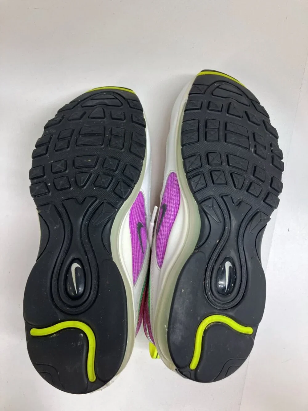 Nike Air Max 97 White Electro Green Fuchsia Glow